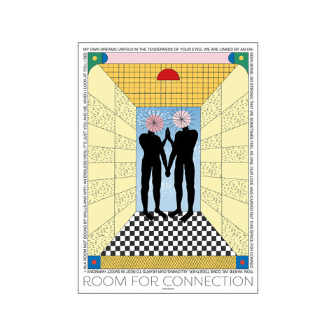 Room for Connection — Art print by The Poster Club x Signe Bagger from Poster & Frame