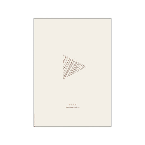 Simple Living - PLAY — Art print by PLTY from Poster & Frame