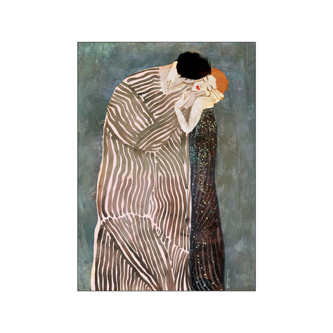 The Kiss — Art print by Sissan Richardt from Poster & Frame