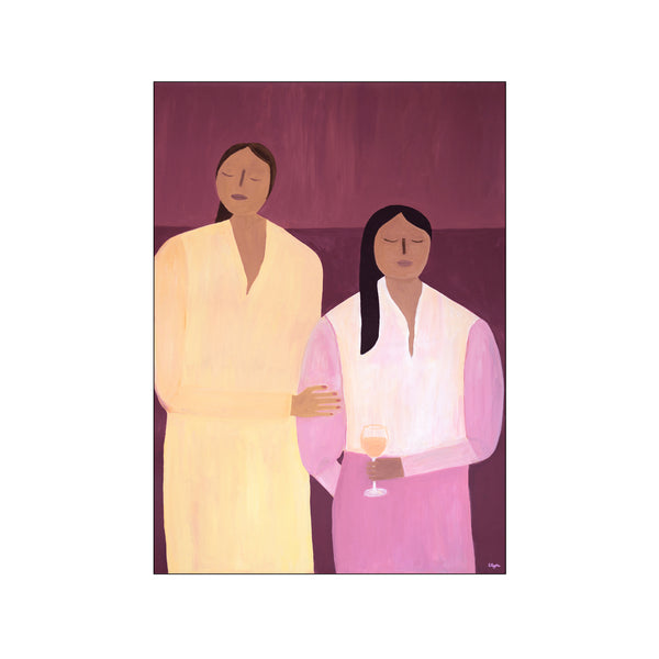 Sisterly — Art print by Stephanie Rydle from Poster & Frame