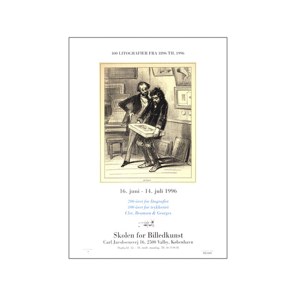 Clot, Bramsen & Georges — Art print by Skolen for Billedkunst from Poster & Frame