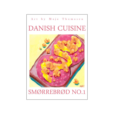 Smørrebrød No. 1 — Art print by MaTho Art from Poster & Frame