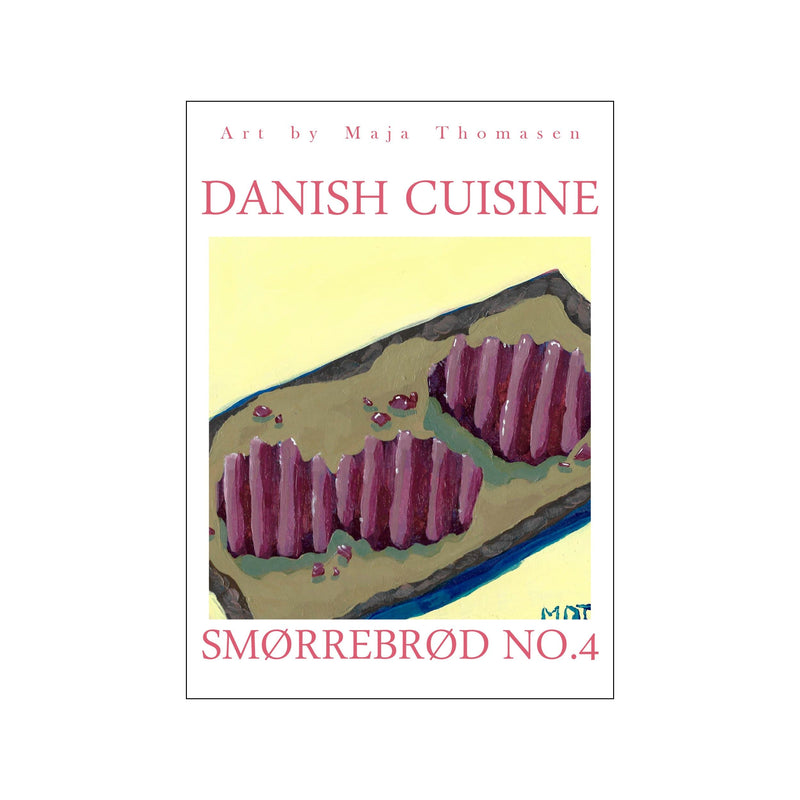 Smørrebrød No. 4 — Art print by MaTho Art from Poster & Frame