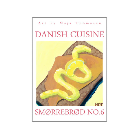 Smørrebrød No. 6 — Art print by MaTho Art from Poster & Frame