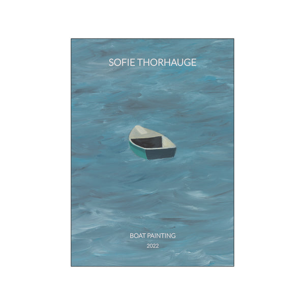 Boat Painting — Art print by Sofie Thorhauge from Poster & Frame