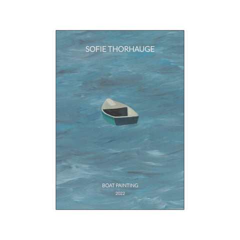 Boat Painting — Art print by Sofie Thorhauge from Poster & Frame