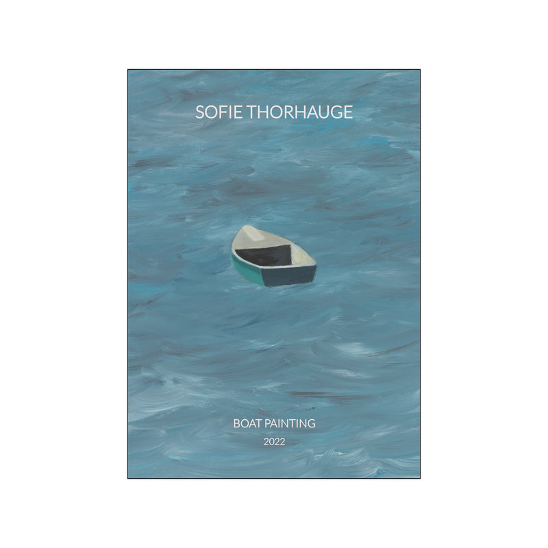 Boat Painting — Art print by Sofie Thorhauge from Poster & Frame