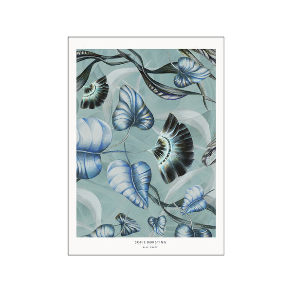 Blue Grace — Art print by Sofie Børsting from Poster & Frame