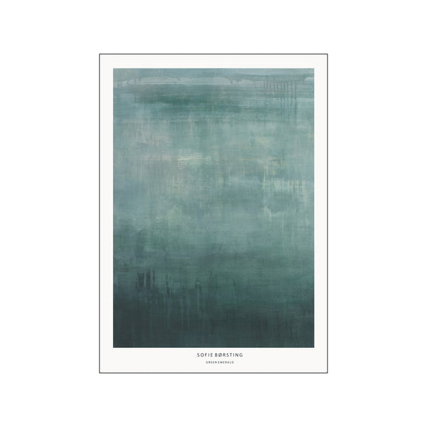 Green Emerald — Art print by Sofie Børsting from Poster & Frame