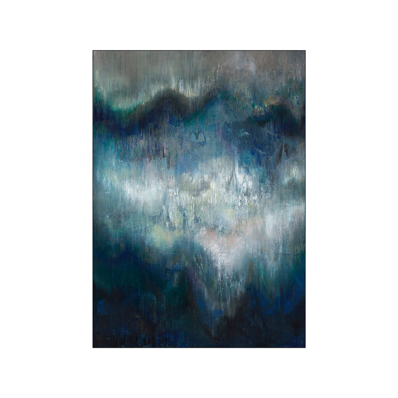 Waves Abstraction — Art print by Sofie Børsting from Poster & Frame