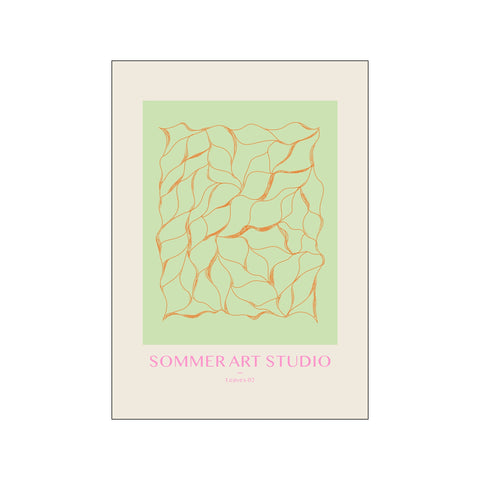 Leaves 02 — Art print by Sommer Art Studio from Poster & Frame