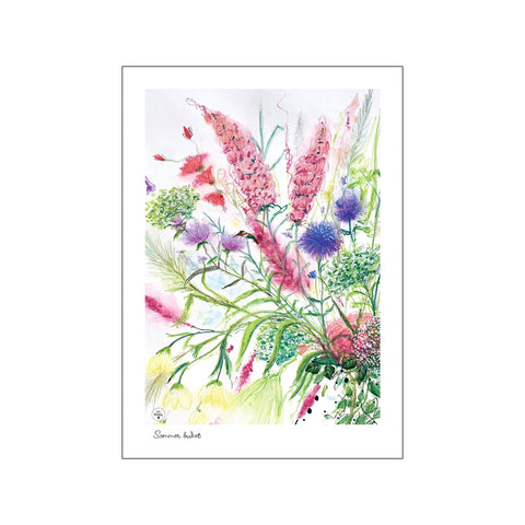 Sommerbuket — Art print by Lydia Wienberg from Poster & Frame