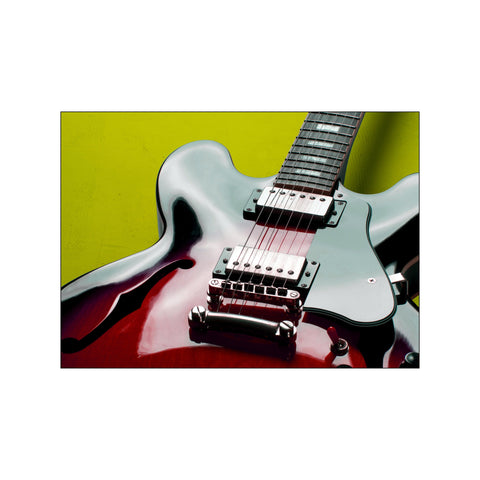 Fotoplakat – Elguitar — Art print by Songshape from Poster & Frame