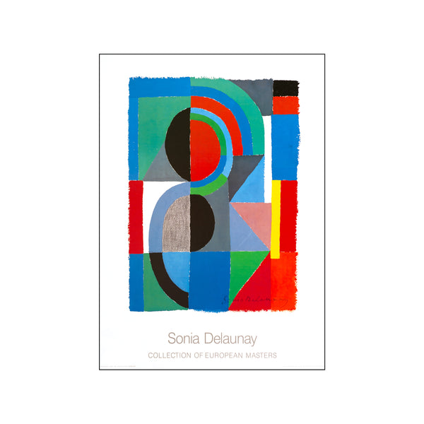Viertel - Collection of European Masters — Art print by Sonia Delaunay from Poster & Frame