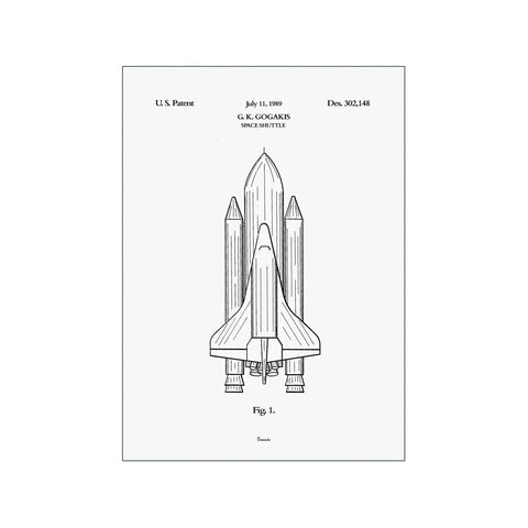 Space Shuttle — Art print by Bomedo from Poster & Frame