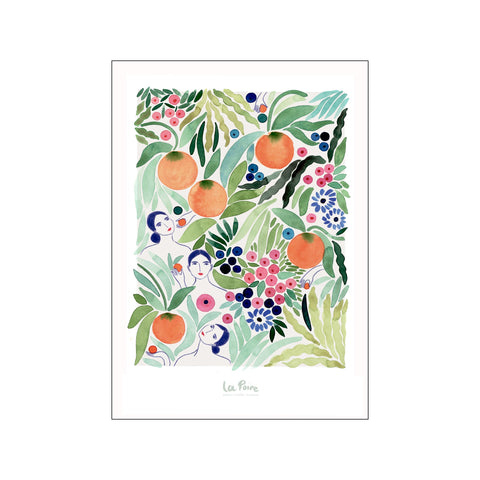 Fruit Friends — Art print by La Poire from Poster & Frame