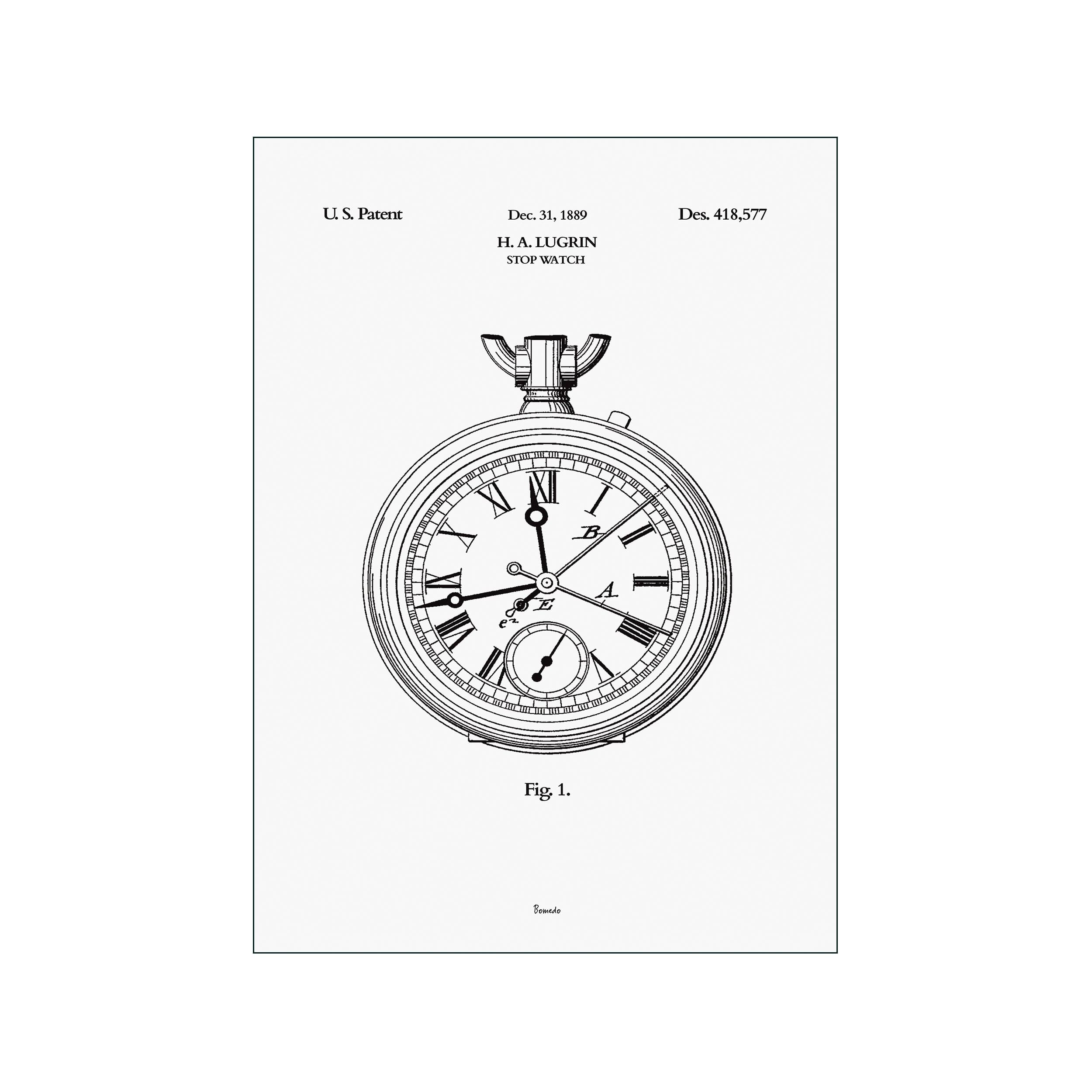 Stopwatch – Poster & Frame Art Group