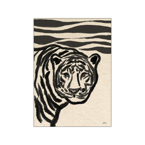 Striped Suit — Art print by Form Faktory from Poster & Frame