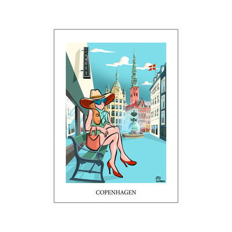 Strøget — Art print by Timmi Mensah from Poster & Frame