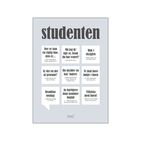 Studenten - Dialægt — Art print by Dialægt from Poster & Frame