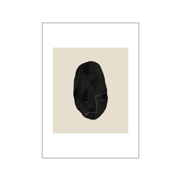 Pebbleface 04 — Art print by The Poster Club x Studio Paradissi from Poster & Frame