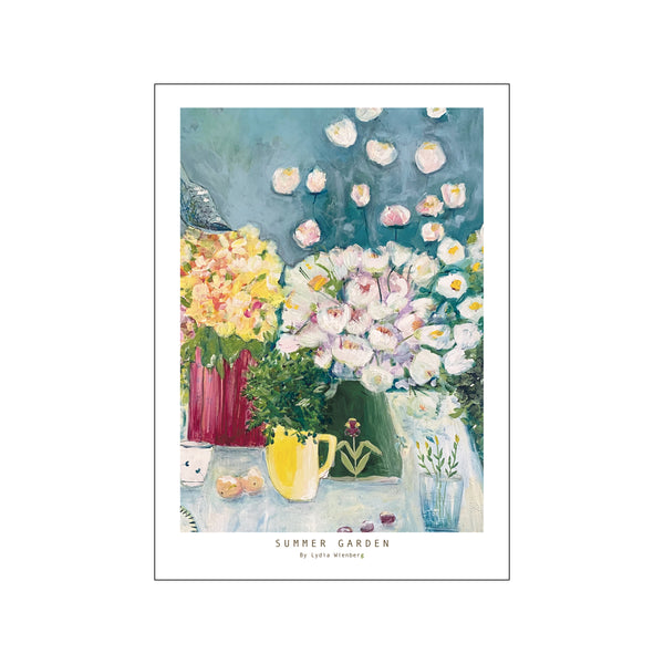 Summer Garden — Art print by Lydia Wienberg from Poster & Frame