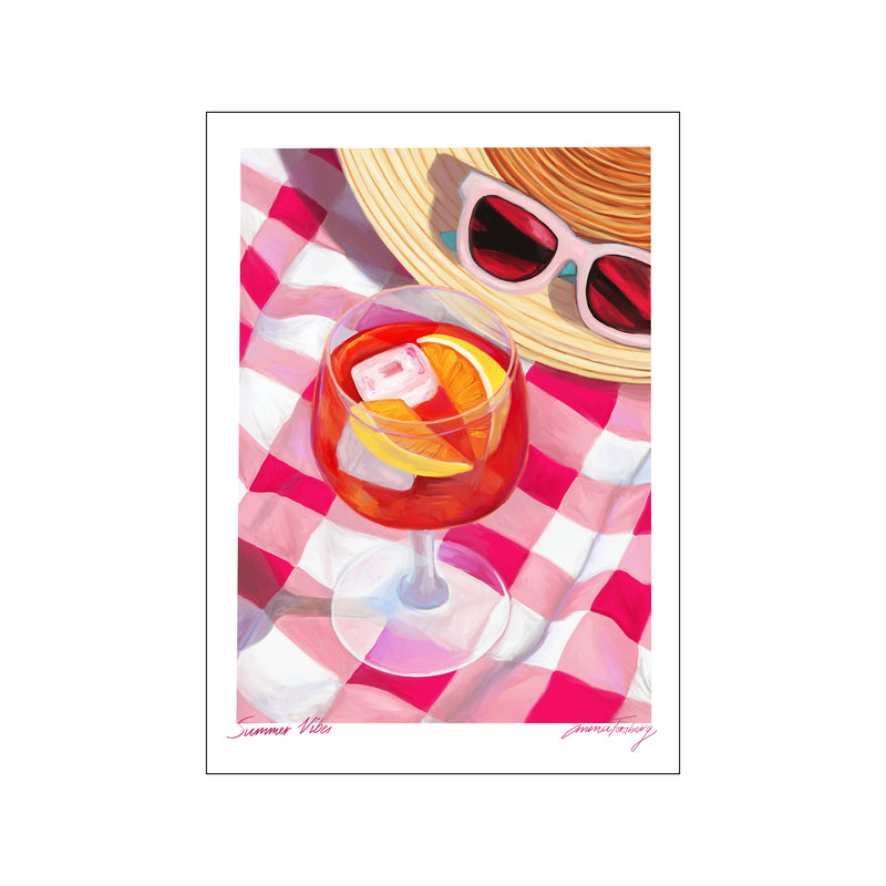 Summer Vibes — Art print by Emma Forsberg from Poster & Frame