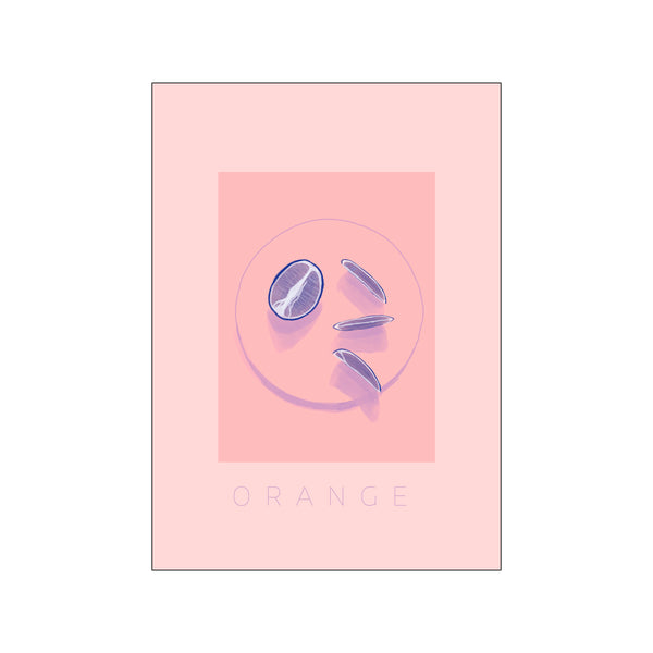 Appelsin — Art print by Sunniva Richardsen from Poster & Frame