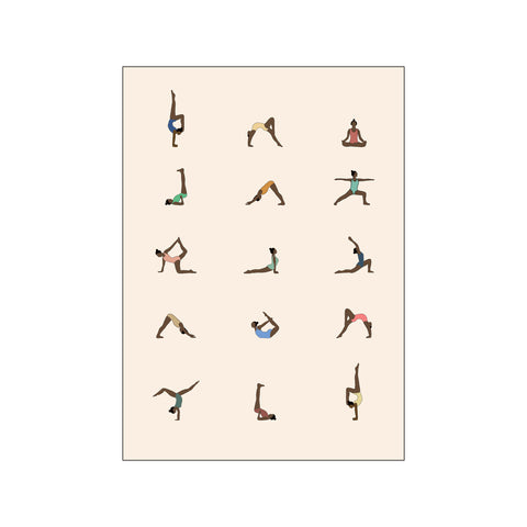 Yoga — Art print by Sunniva Richardsen from Poster & Frame