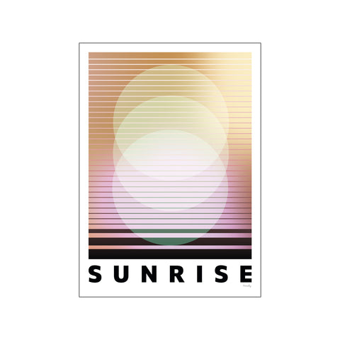 Sunrise — Art print by Pincely from Poster & Frame