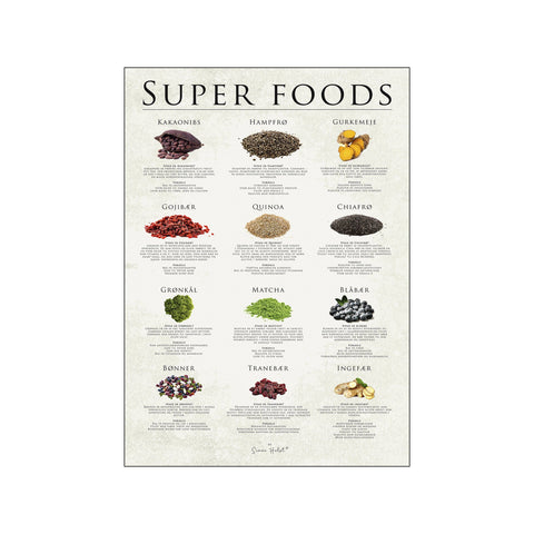 Superfood — Art print by Simon Holst from Poster & Frame