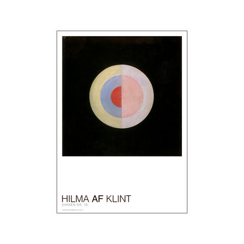 De ti største - Svanen - No. 16 — Art print by Permild & Rosengreen x Hilma af Klint from Poster & Frame