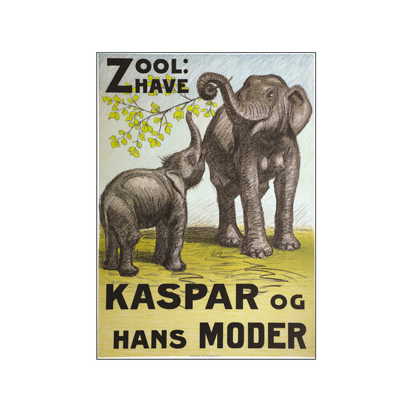 Zool Have Kaspar og Hans Moder — Art print by Sven Brasch from Poster & Frame