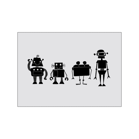 Robot plakat — Art print by Svenningsen Møller Design from Poster & Frame