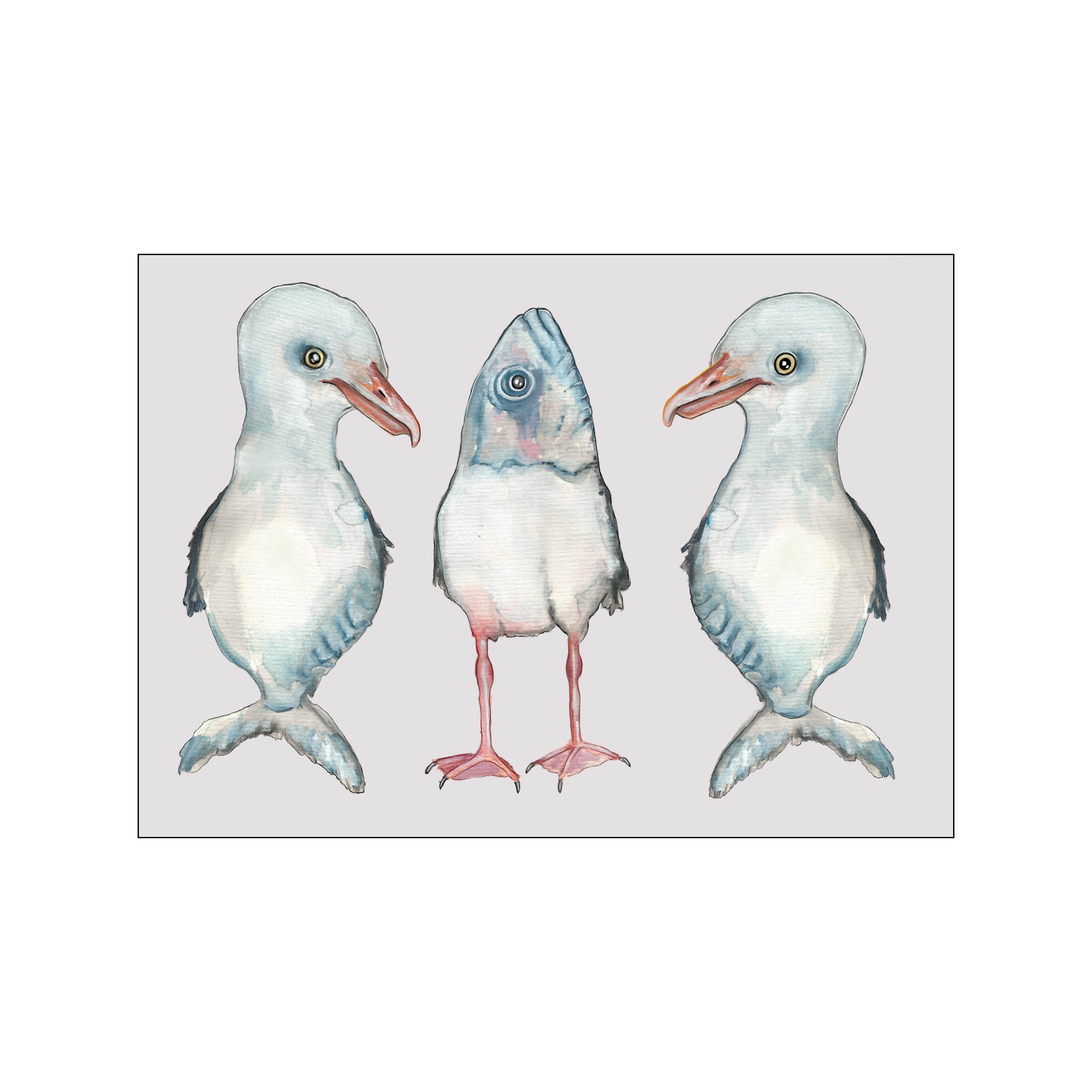 Fisk eller Måge – Poster & Frame Art Group