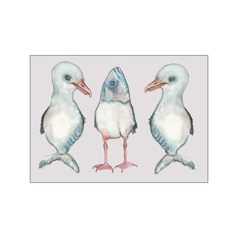 Fisk eller Måge — Art print by Svenningsen Møller Design from Poster & Frame