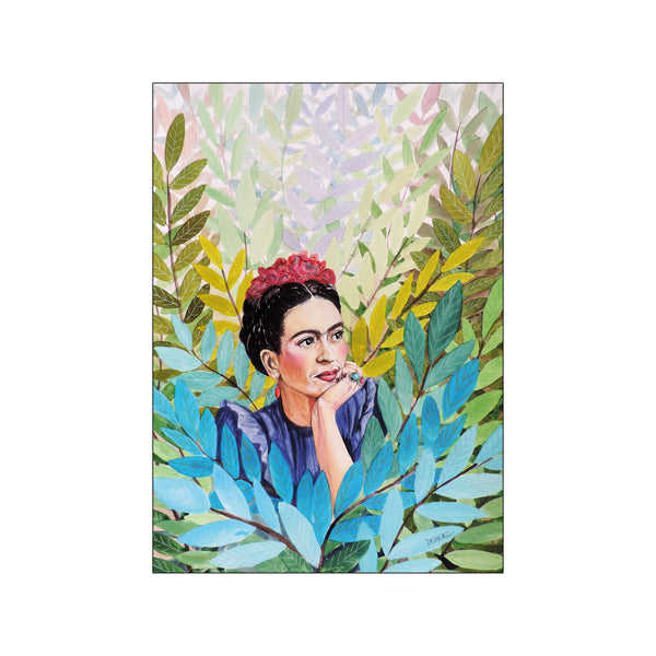 Ce Regard Posé Sur Moi - Frida — Art print by Sylvie Demers from Poster & Frame