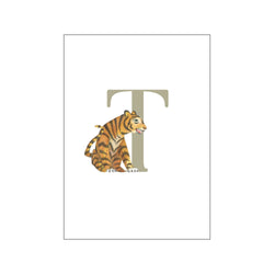 T-Tiger — Art print by Tiny Goods from Poster & Frame
