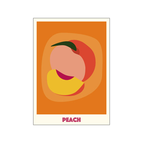 Peach Perfect — Art print by Tabblo from Poster & Frame