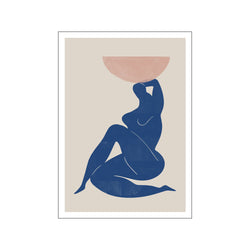 Vase and Woman — Art print by THE MIUUS STUDIO from Poster & Frame