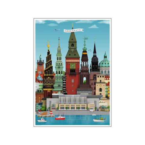 Tower — Art print by TOT CPH from Poster & Frame