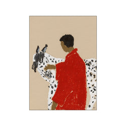 Spotted Horse — Art print by The Poster Club x Isabelle Vandeplassche from Poster & Frame