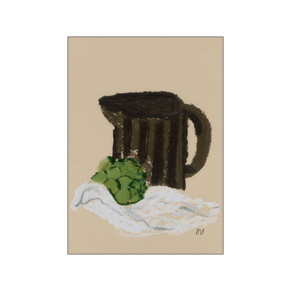 Still Life with Artichoke — Art print by The Poster Club x Isabelle Vandeplassche from Poster & Frame