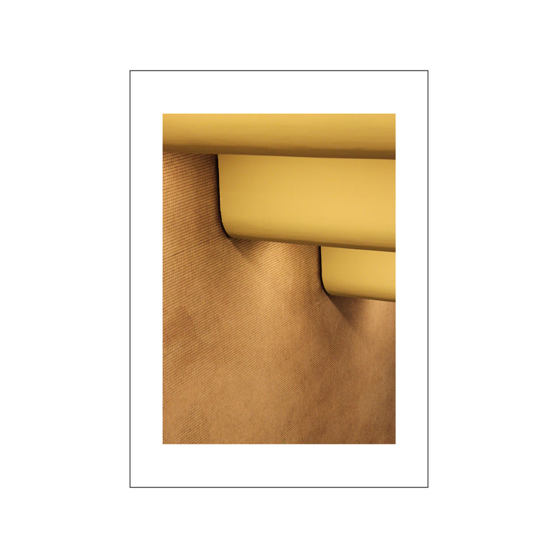 Yellow U-Bahn — Art print by The Poster Club x Julie Brix from Poster & Frame