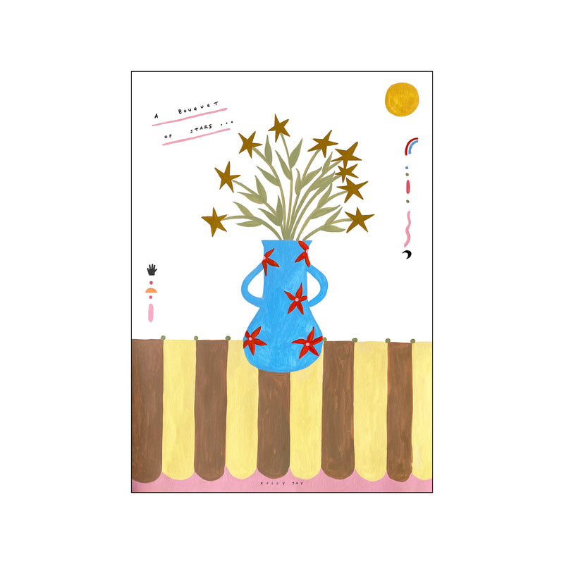 A Bouquet of Stars — Art print by The Poster Club x Kelly Jay from Poster & Frame