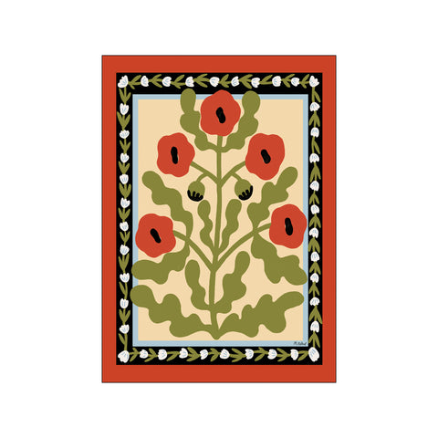 Red Poppies — Art print by The Poster Club x Madelen Möllard from Poster & Frame