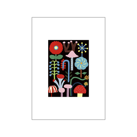 The Garden of the Night — Art print by The Poster Club x Makitoy from Poster & Frame