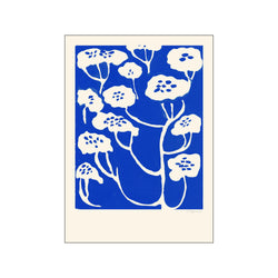 Blue Flower — Art print by The Poster Club x Rosie McGuinness from Poster & Frame