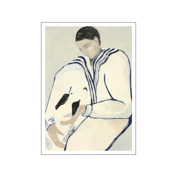 Man and Dog — Art print by The Poster Club x Sofia Lind from Poster & Frame