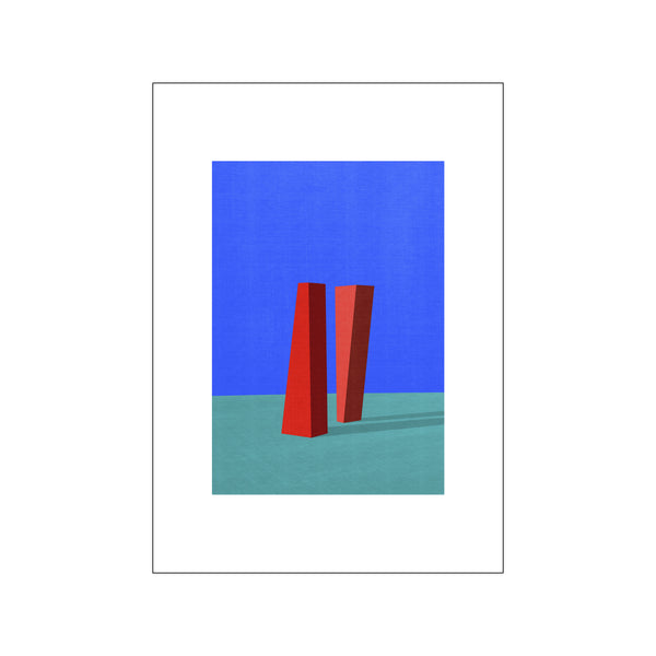 A Pair — Art print by The Poster Club x Teklan from Poster & Frame